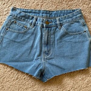 Shein Denim Blue Women's Shorts